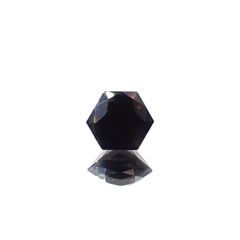 ◇ヘキサゴンカット◇モリオン チベット産 1.53ct[240427364]7x6.9mm前後