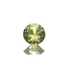 デマントイドガーネット(宝石名ガーネット)ロシア産 0.30ct 識別済[230421605]4.1x4.1mm前後