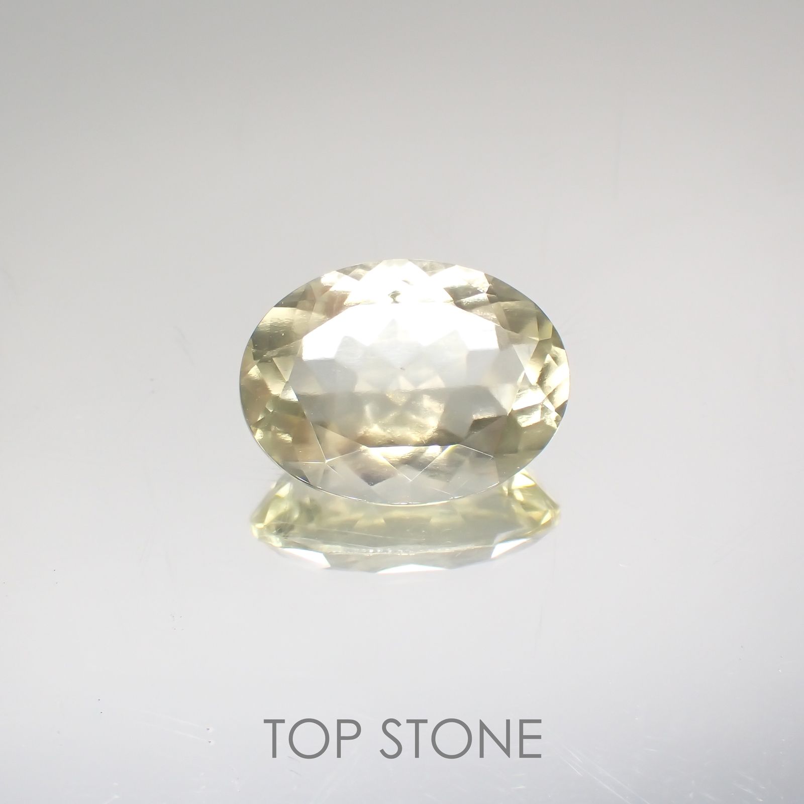 リビアングラス(宝石名インパクトガラス(衝撃溶融ガラス))エジプト・リビア砂漠産 6.79ct 識別済[211213795]16.1x12.1mm前後  | TOP STONE(トップストーン)