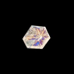 トラピッチェクォーツ 偏光板2枚付き コロンビア・ボヤカ産 30.52ct[230321111]26x23.2mm前後