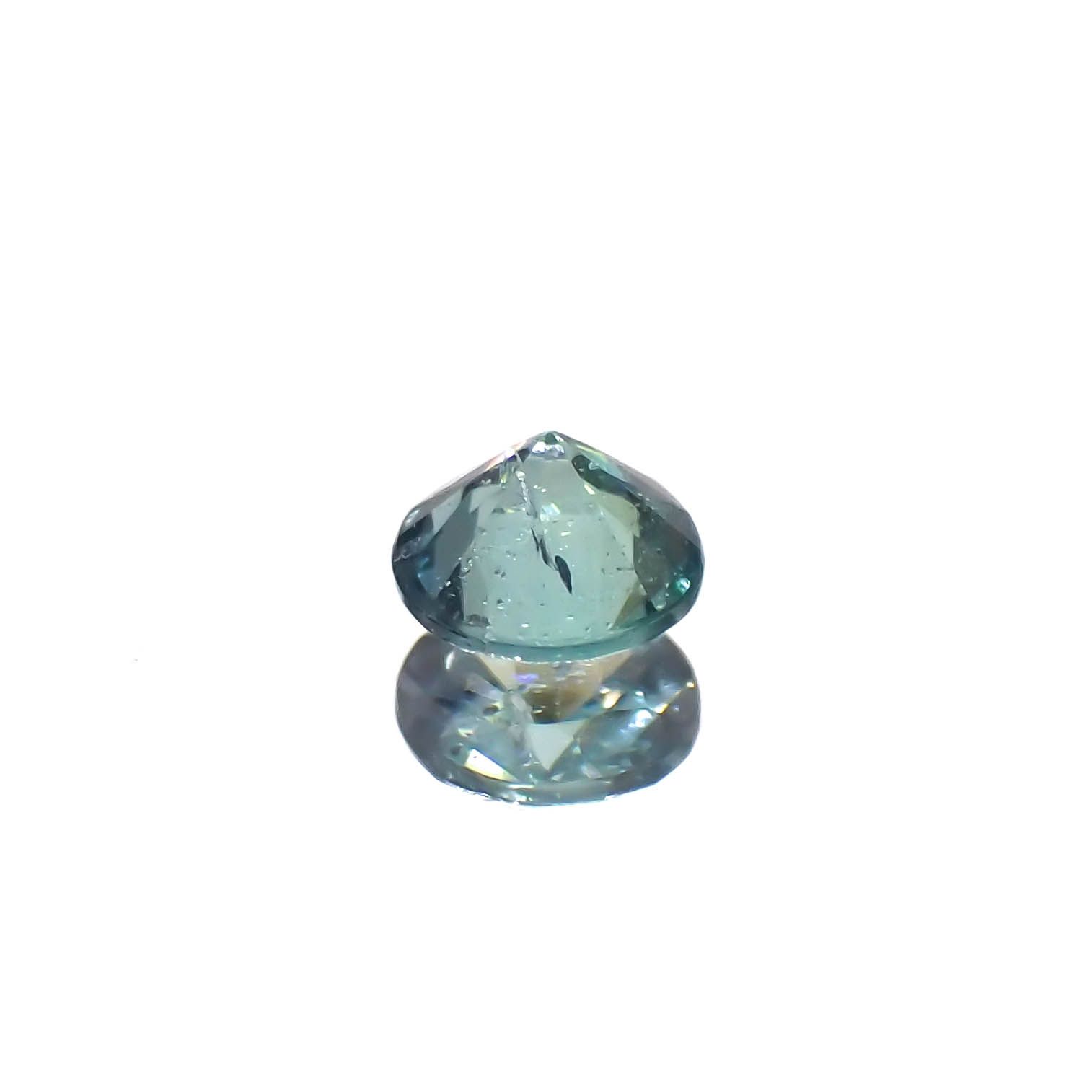 ブルーグリーンコーネルピン(宝石名ブルー グリーン・コーネルピン)タンザニア産 0.14ct 識別済[240527670]3.3x3.3mm前後