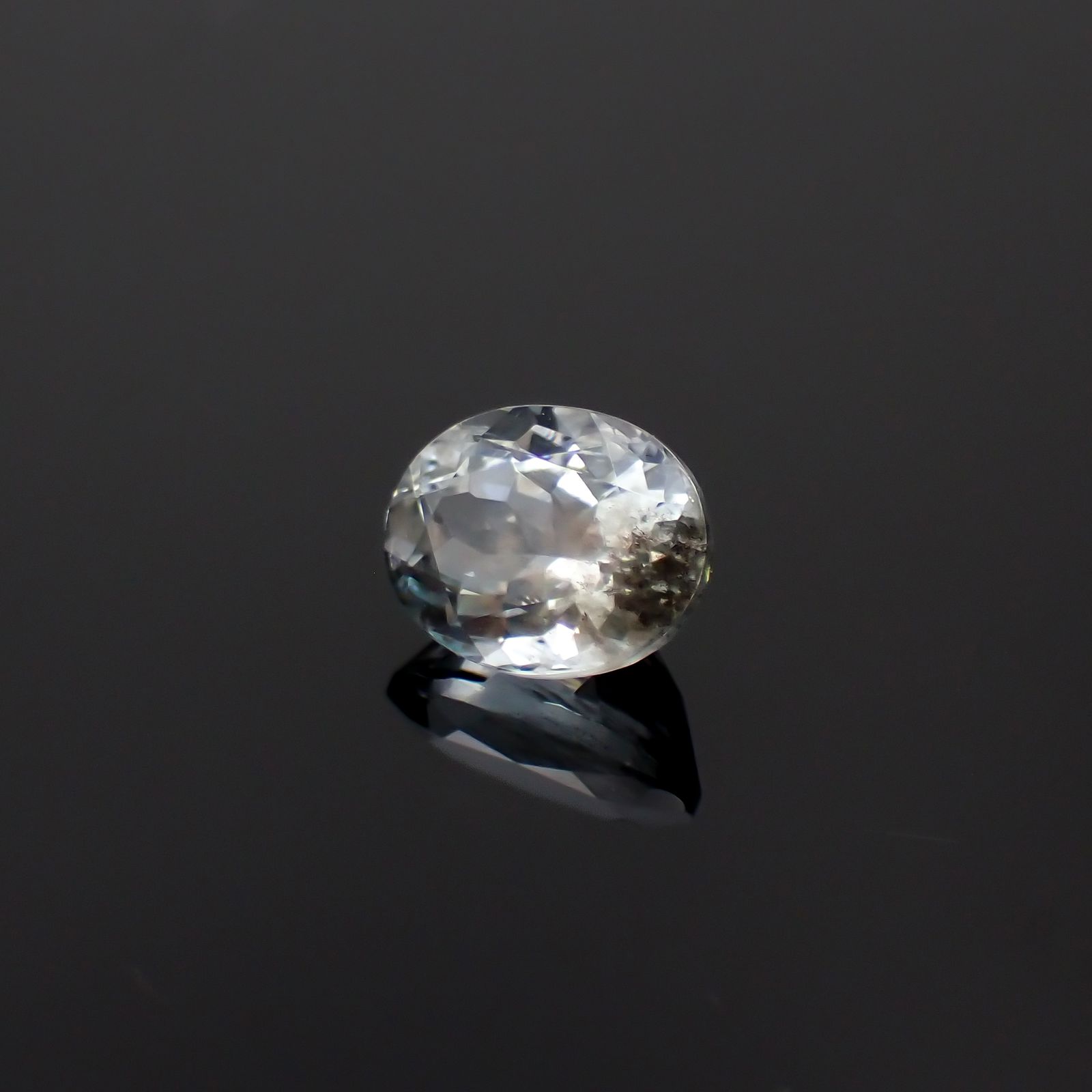 アベンチュリンアクアマリン ナイジェリア産 2.00ct[231224708]8.9x7mm前後