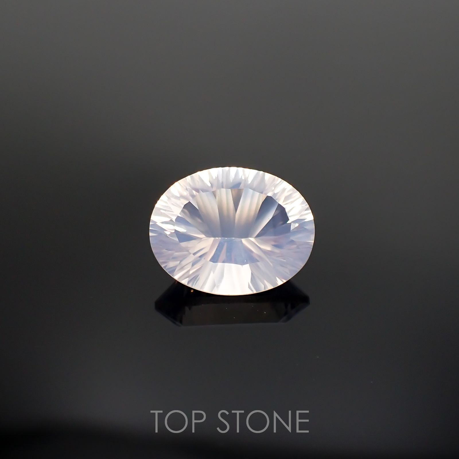 ◇コンケーブカット◇スコロライト ブラジル産 7.00ct[221018634]14.7x11.6mm前後