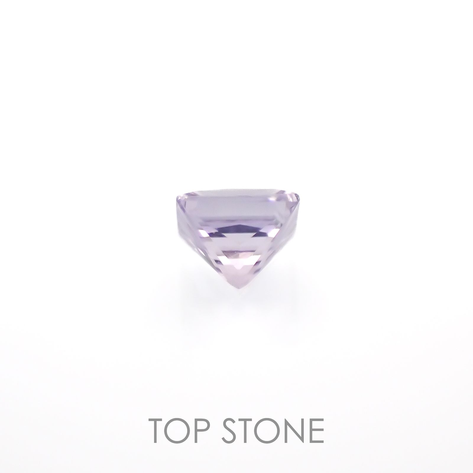 ◇プリンセスカット◇アイスラベンダーサファイア(宝石名サファイア)東アフリカ産 0.15ct 識別済[230120237]2.8x2.7mm前後
