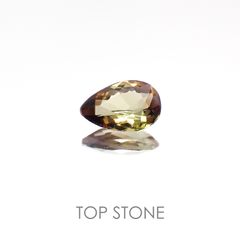 バイカラーアンダリュサイト スリランカ産 ルース 0.36ct[20117467]6.2×3.9mm前後