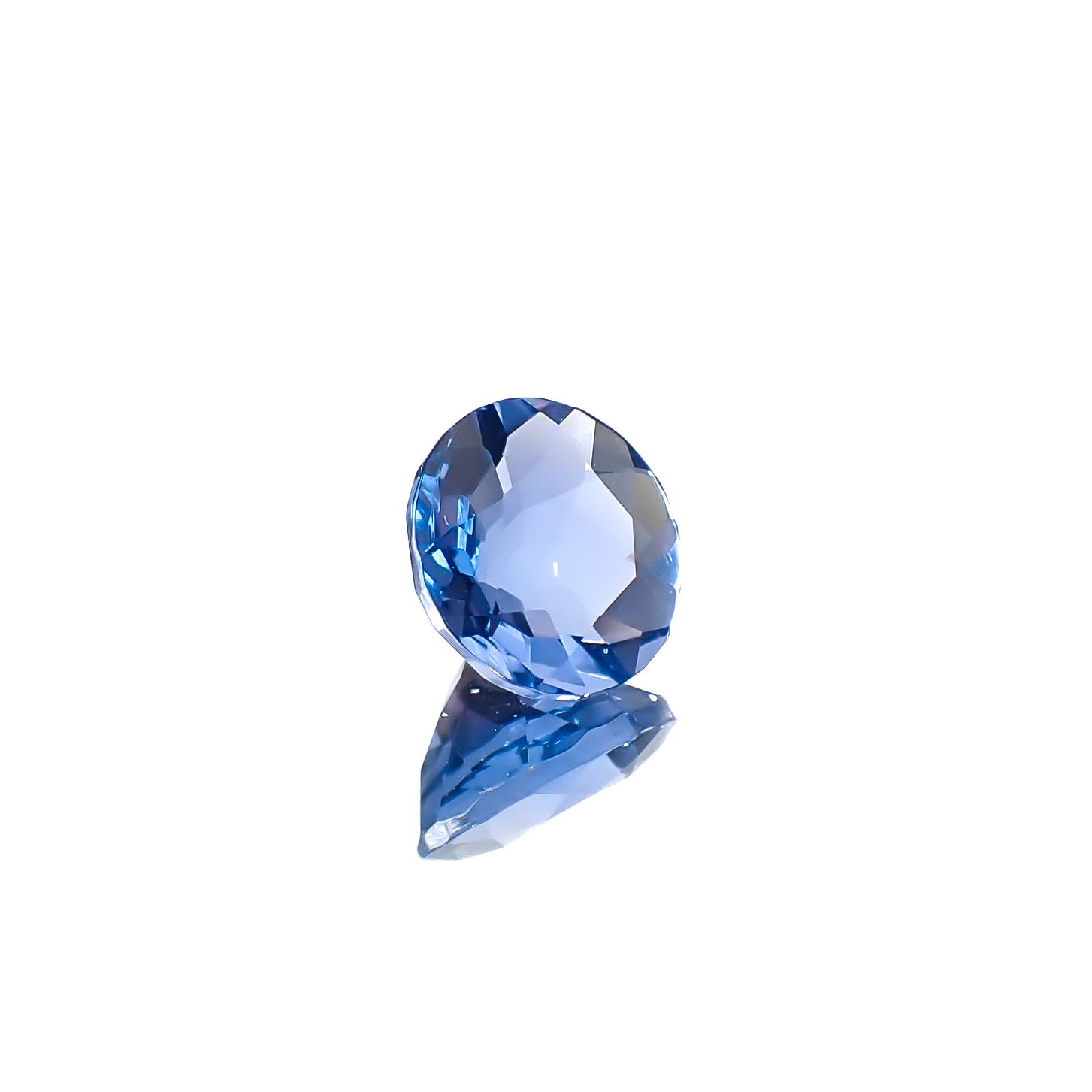 カラーチェンジフローライト ブラジル産 2.18ct [241229644]8.1x8.1mm前後