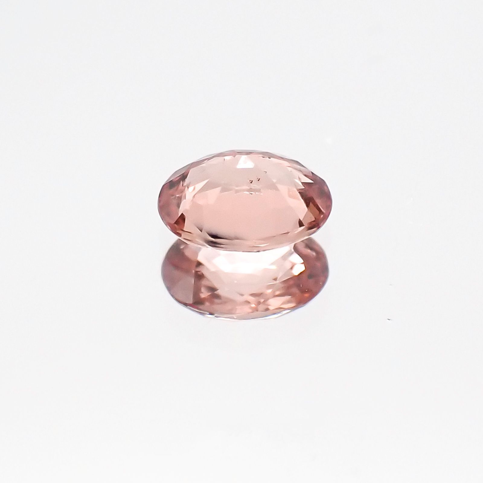 パパラチャサファイア スリランカ産 0.235ct CGL鑑付[20107262]4.1×3.3mm前後