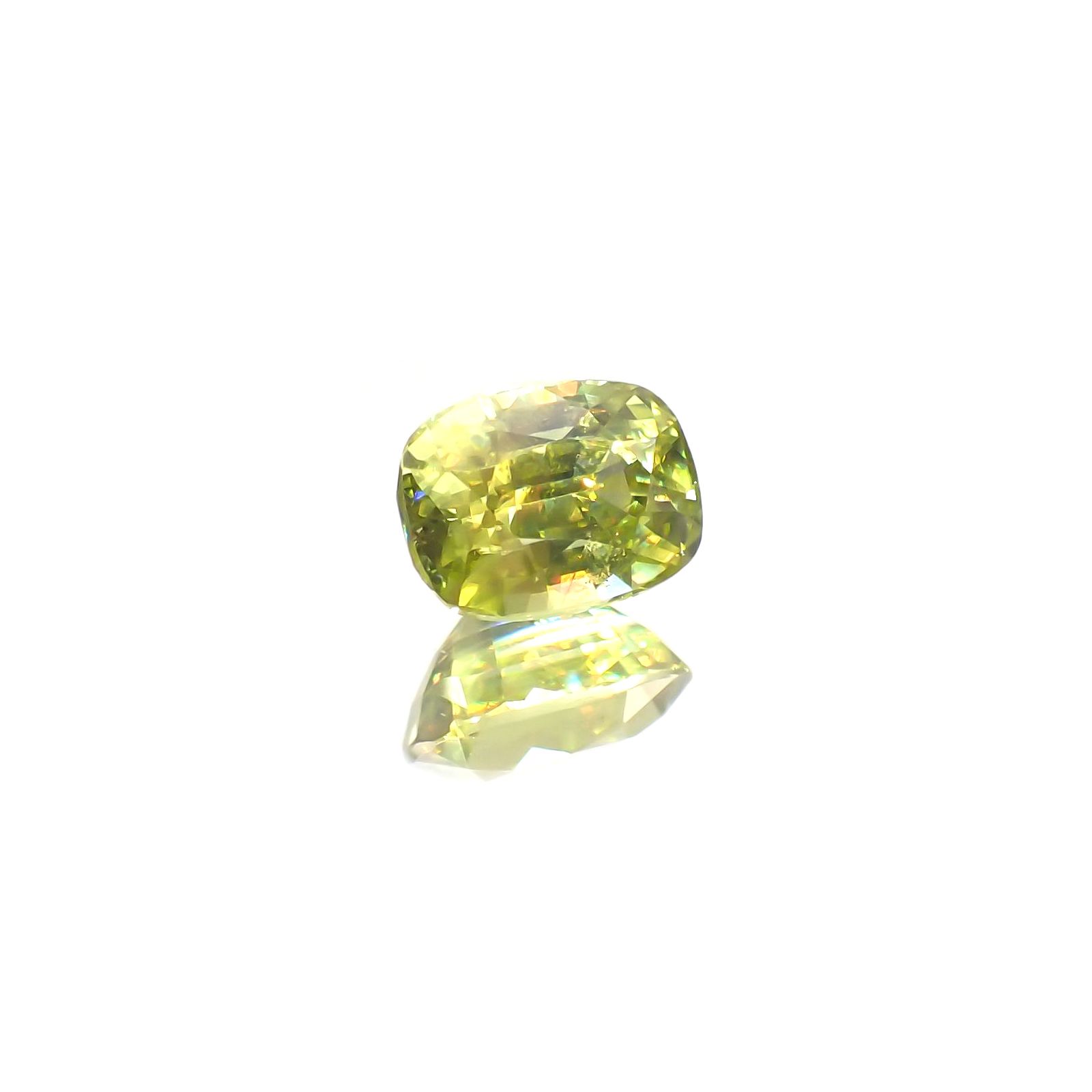 スフェーン(宝石名スフェーン) マダガスカル産 1.000ct ソ付(彩珠)[210712176]6.6×4.9mm前後