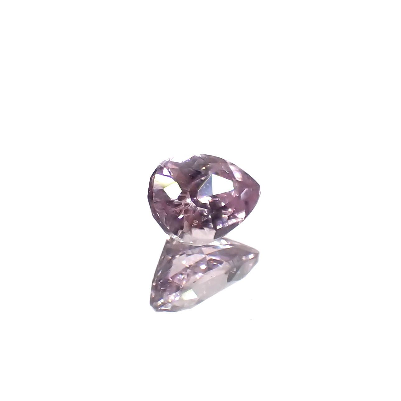 カラーシフト ピンクダイアスポア アフガニスタン産 0.40ct[240326984]5.3x3.8mm前後