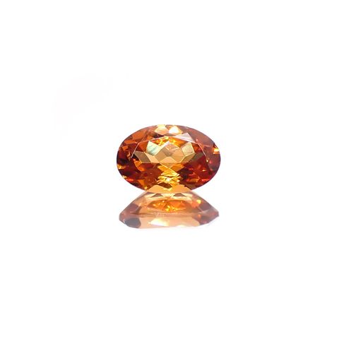 スペサルティンガーネット(宝石名ガーネット)タンザニア産 0.60ct 識別済[220817547]6x4mm前後