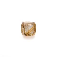 太陽ルチルクォーツ ブラジル産 10.88ct[240427310]15.3x14.6mm前後