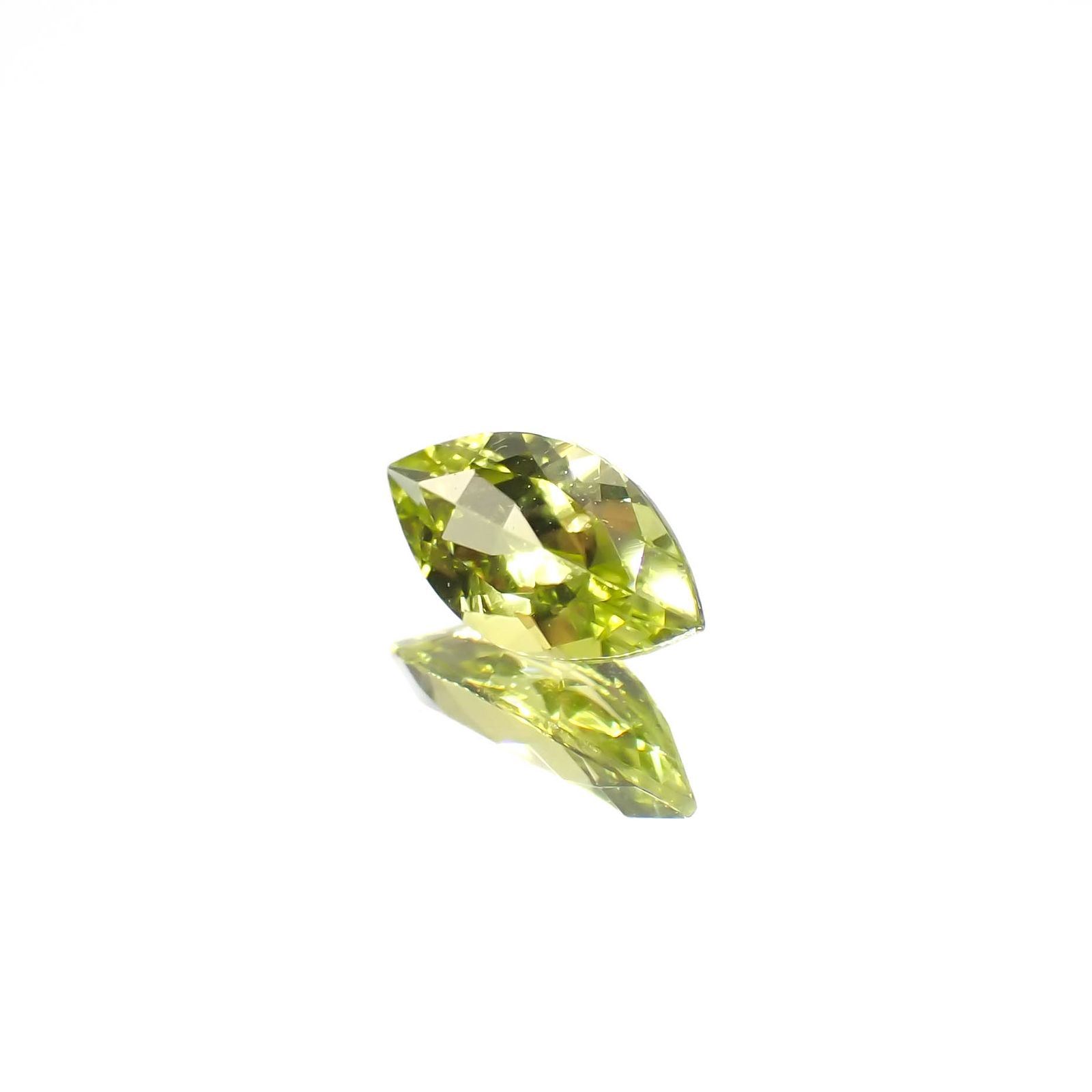 カナリートルマリン ザンビア・カナリー鉱山産 0.35ct[240527559]7x3.6mm前後