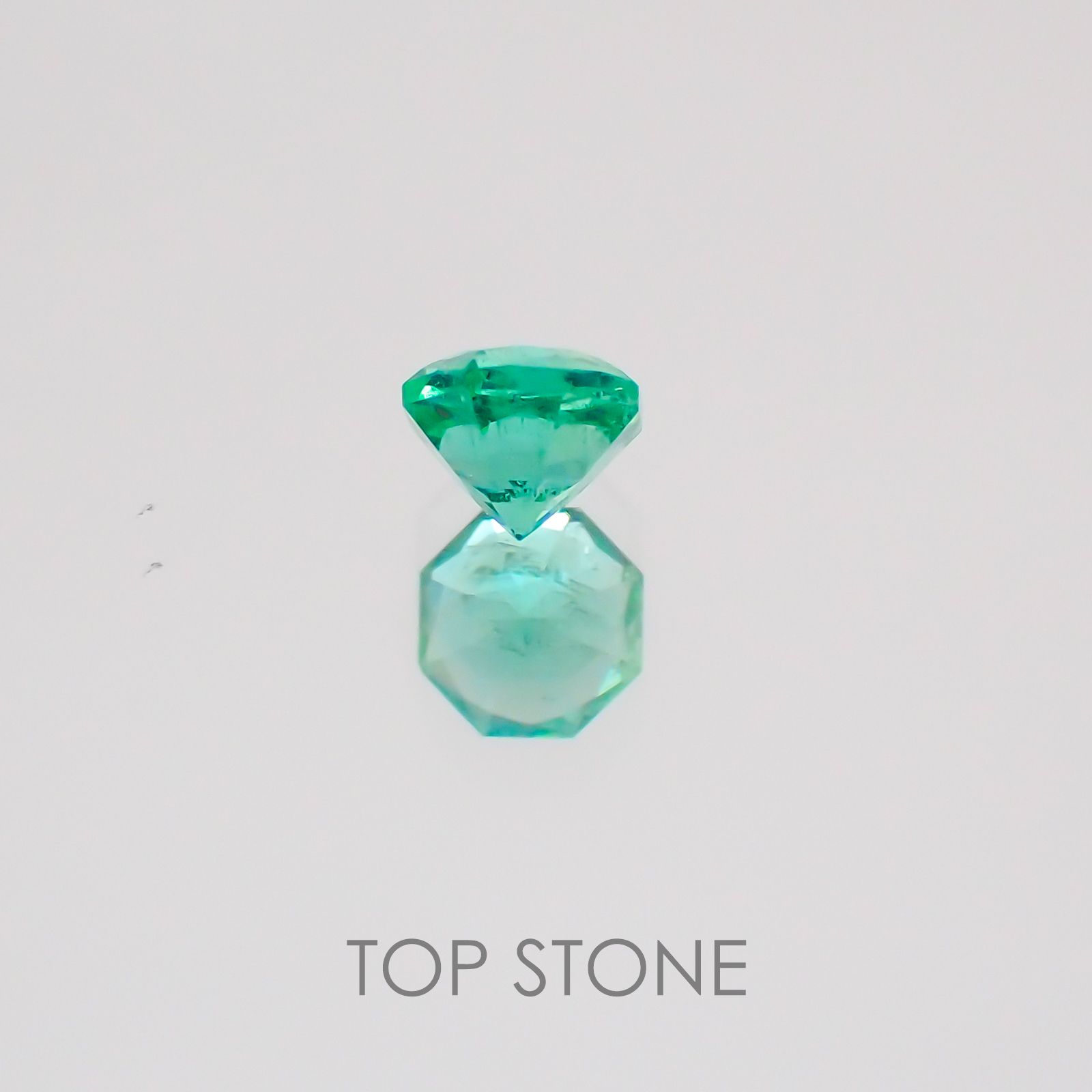 ◇オクタゴンカット◇エメラルド ザンビア産 ルース 0.15ct[20128866]3.1×3.1mm前後