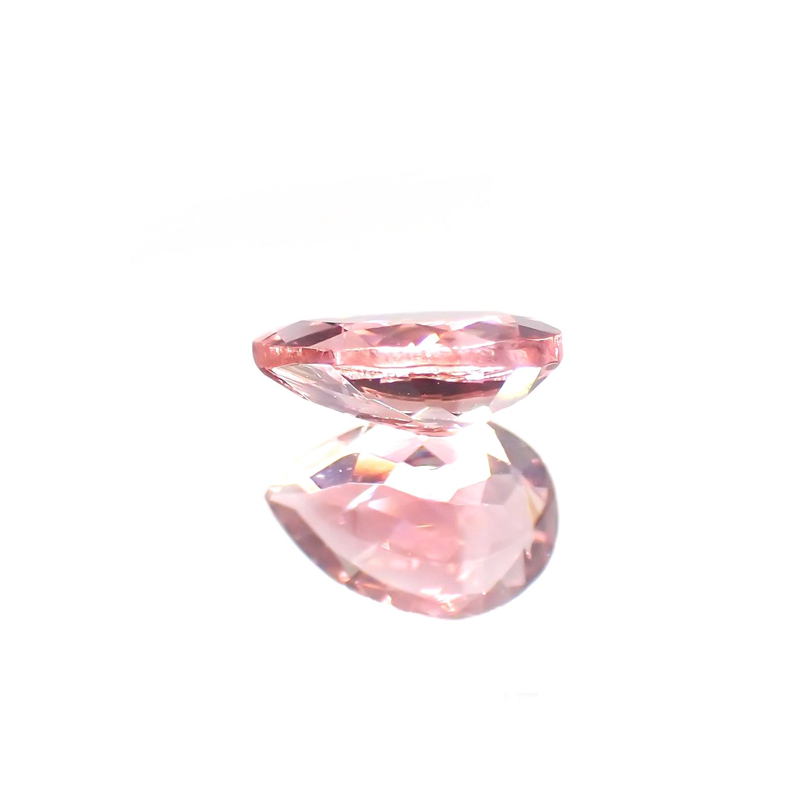 バイカラートルマリン(宝石名バイカラー・トルマリン) ブラジル/アフリカ産 0.55ct 識別済[211013562]6.9×4.9mm前後