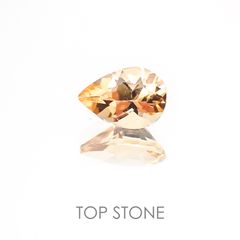 インペリアルトパーズ ブラジル産 ルース 0.28ct[20117857]5.1×3.5mm前後