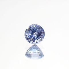 アイスブルーサファイア(宝石名サファイア)スリランカ/マダガスカル産 0.34ct 識別済[220515967]3.9x3.8mm前後