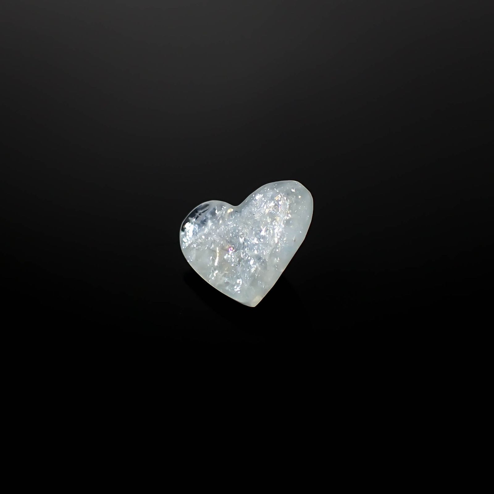 イリデッセンスアクアマリン ブラジル産 2.67ct [250730841]9.3x11.3mm前後