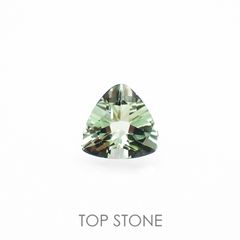 モンテブラサイト(宝石名モンテブラサイト)マダガスカル産 0.39ct 識別済[230120297]4.9x5.1mm前後