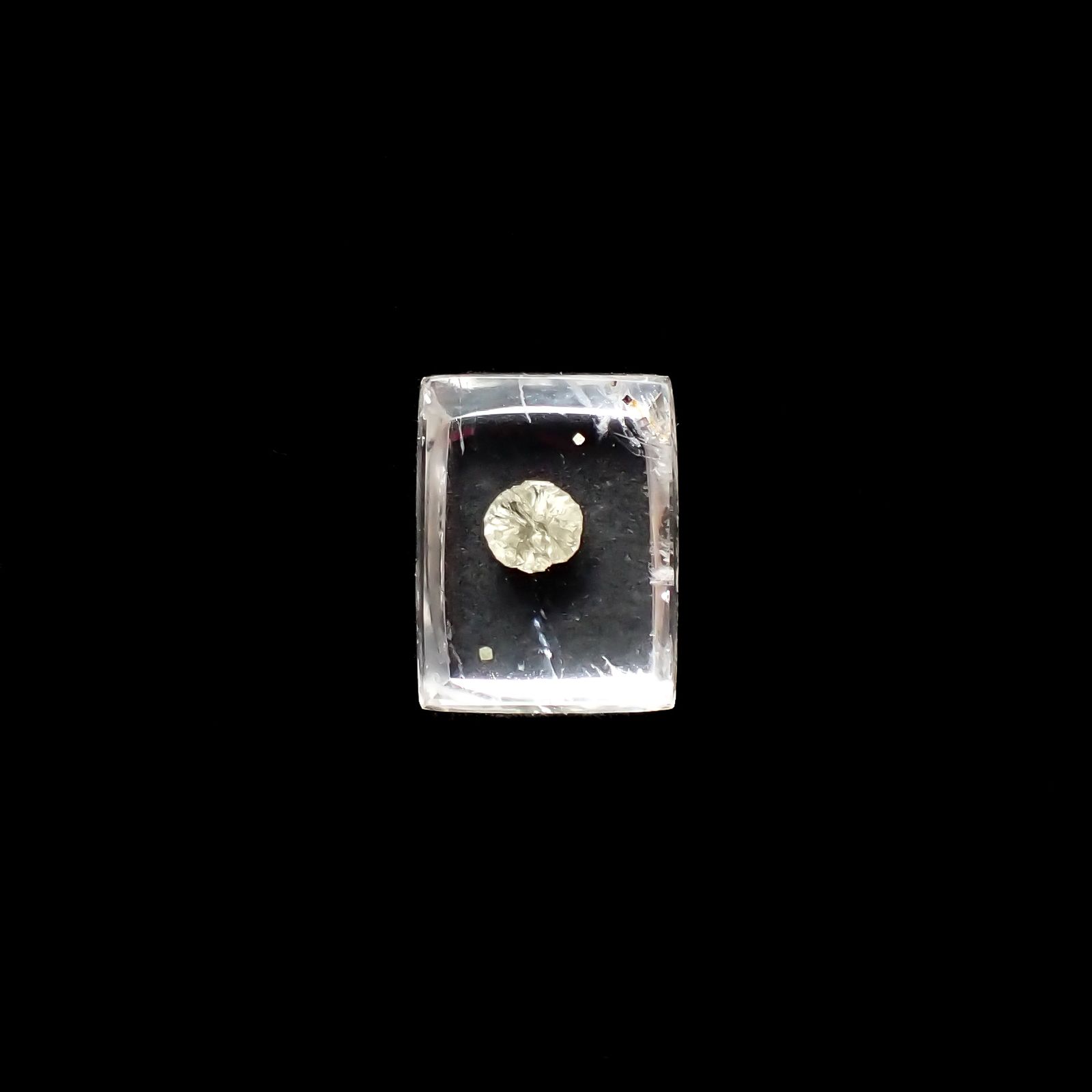 パイライトインクォーツ ブラジル産 3.33ct[240225910]10.2x7.8mm前後