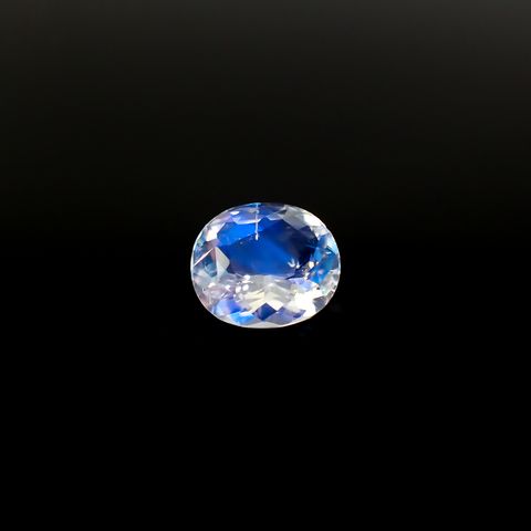 レインボームーンストーン(宝石名ラブラドライト)マダガスカル産 3.224ct ソ付(彩珠)[240326938]10.5x9mm前後