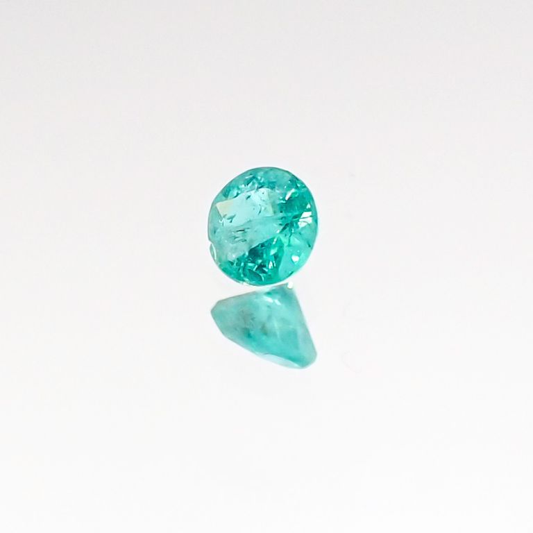 パライバトルマリン ブラジル産 ルース 0.05ct[20106432]2.2×2.2mm前後