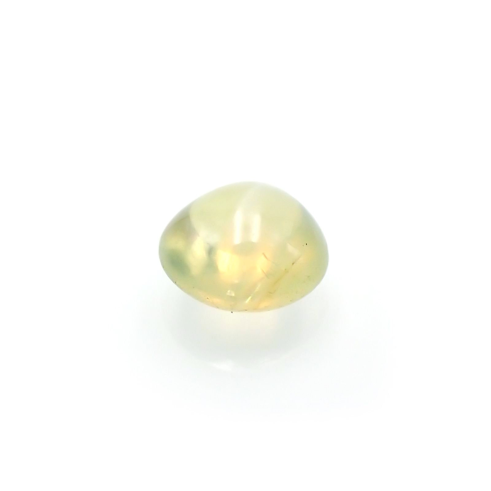 クリソベリルキャッツアイ スリランカ産 0.31ct / 3.8x3.8mm前後 [260118250]