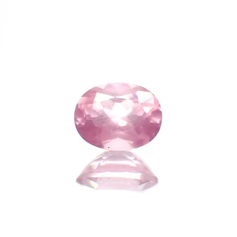 シルキーピンクスピネル(宝石名ピンク・スピネル) タンザニア産 0.52ct 識別済[240212907]5.5×4.2mm前後