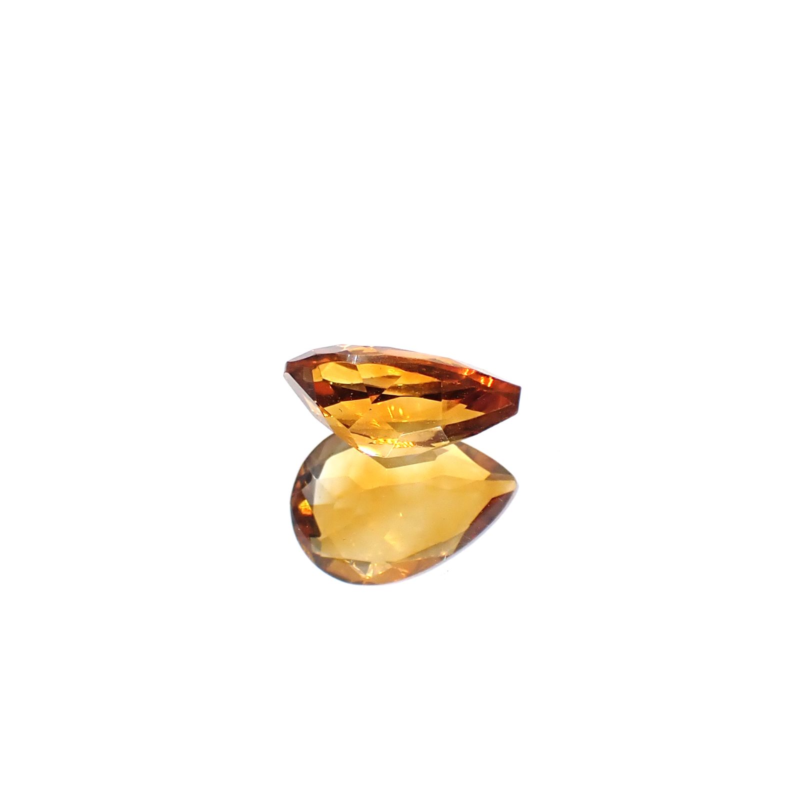 マデイラシトリン ブラジル・ミナスジェライス州産 1.53ct [250630586]10x7mm前後