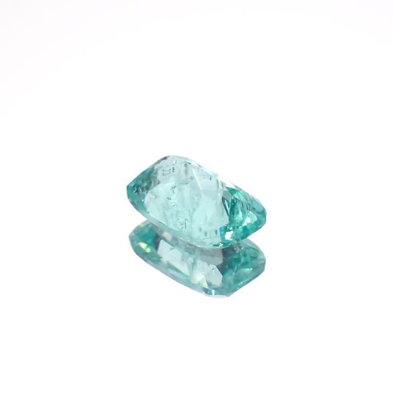 パライバトルマリン(宝石名トルマリン/別名パライバ・トルマリン)ブラジル産 0.487ct ソ付(宝貴協)[221018780]6x4mm前後
