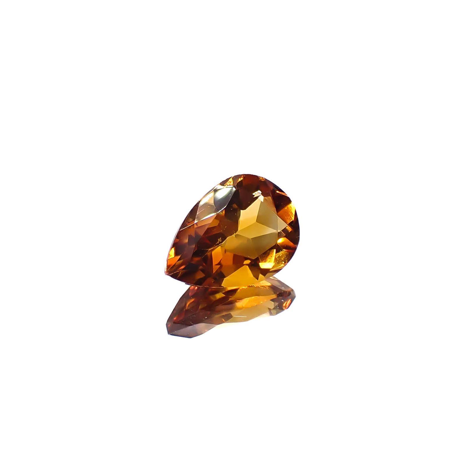 マデイラシトリン ブラジル・ミナスジェライス州産 1.73ct [250630577]10.1x7.1mm前後