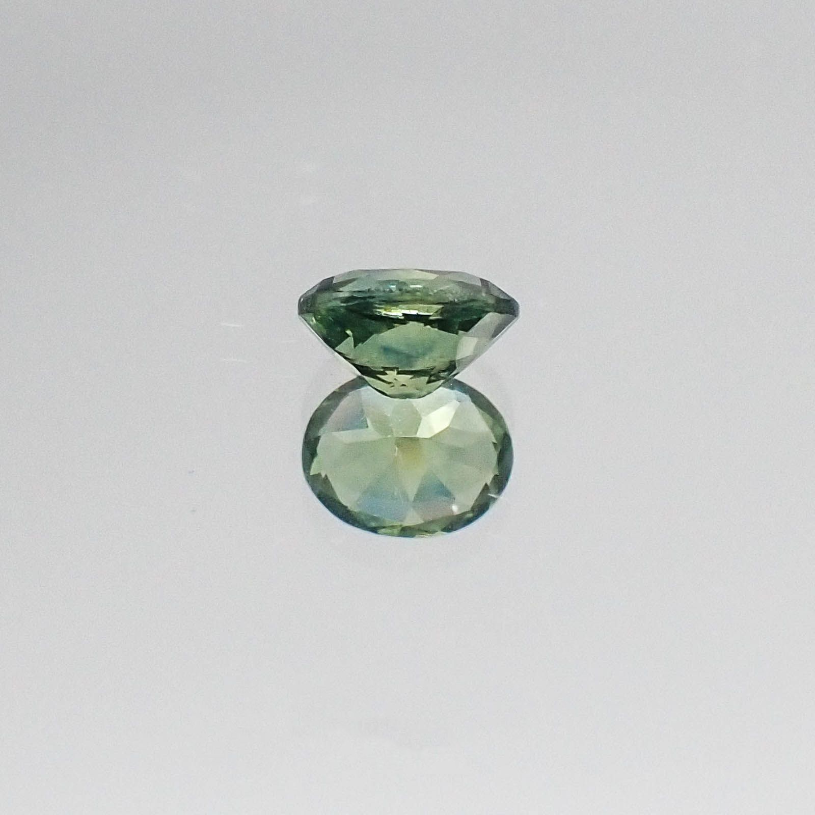 モンタナサファイア アメリカ産 ルース 0.46ct[20073896]5×4mm前後