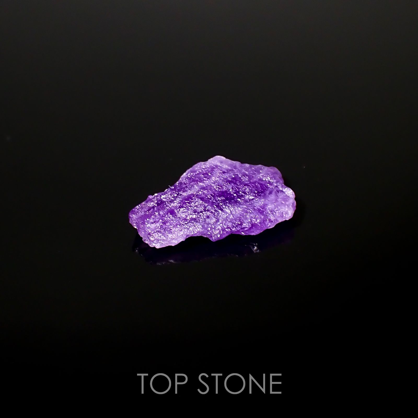 訳あり商品 ハックマナイト原石 アフガニスタン産 6.11ct[220415667]20x12 置物