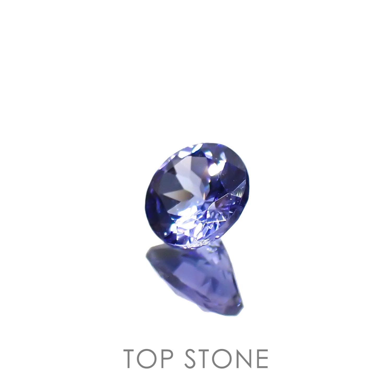 タンザナイト(宝石名タンザナイト)タンザニア産 0.49ct 識別済[230120201]5x5mm前後