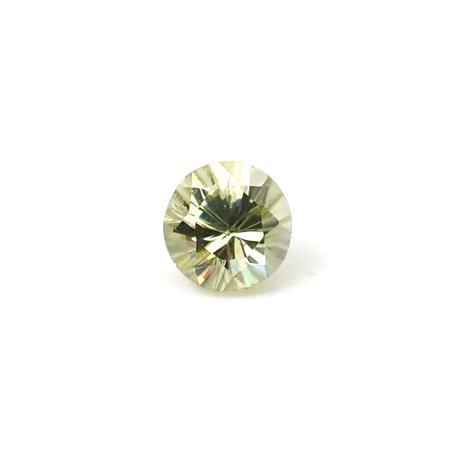 スフェーン(宝石名スフェーン)マダガスカル産 識別済 0.30ct / 3.9x3.9mm前後 [251231367]