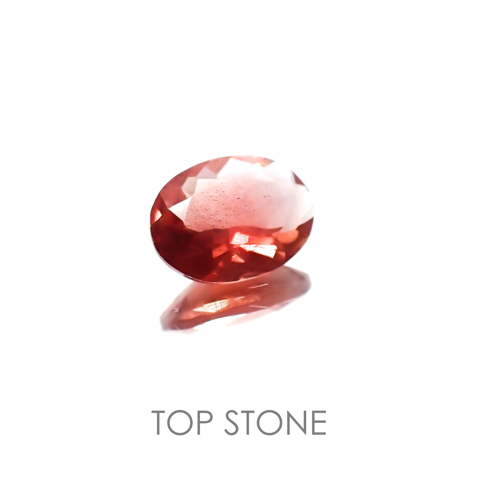 オレゴンサンストーン アメリカ産 ルース 0.87ct[20128386]8×6mm前後
