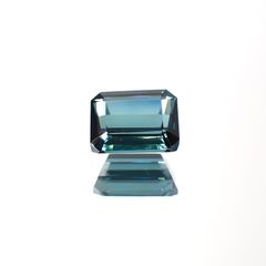 ブルートルマリン(宝石名ブルー・トルマリン) ナイジェリア/ブラジル産 1.283ct ソ付(彩珠)[211013591]7×5.7mm前後