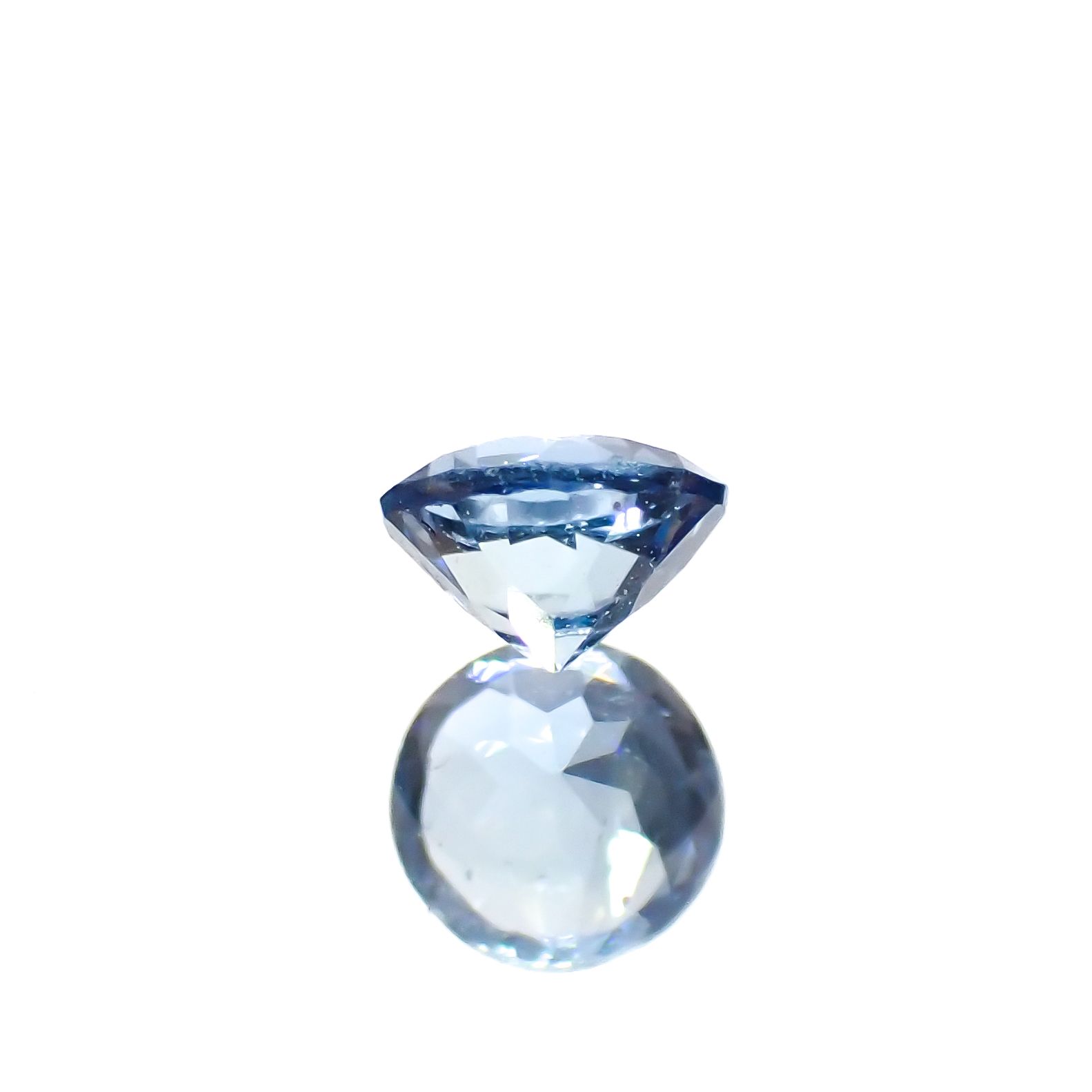 サンタマリアアクアマリン(宝石名アクアマリン)ブラジル産 0.16ct 識別済[230923515]3.5x3.5mm前後