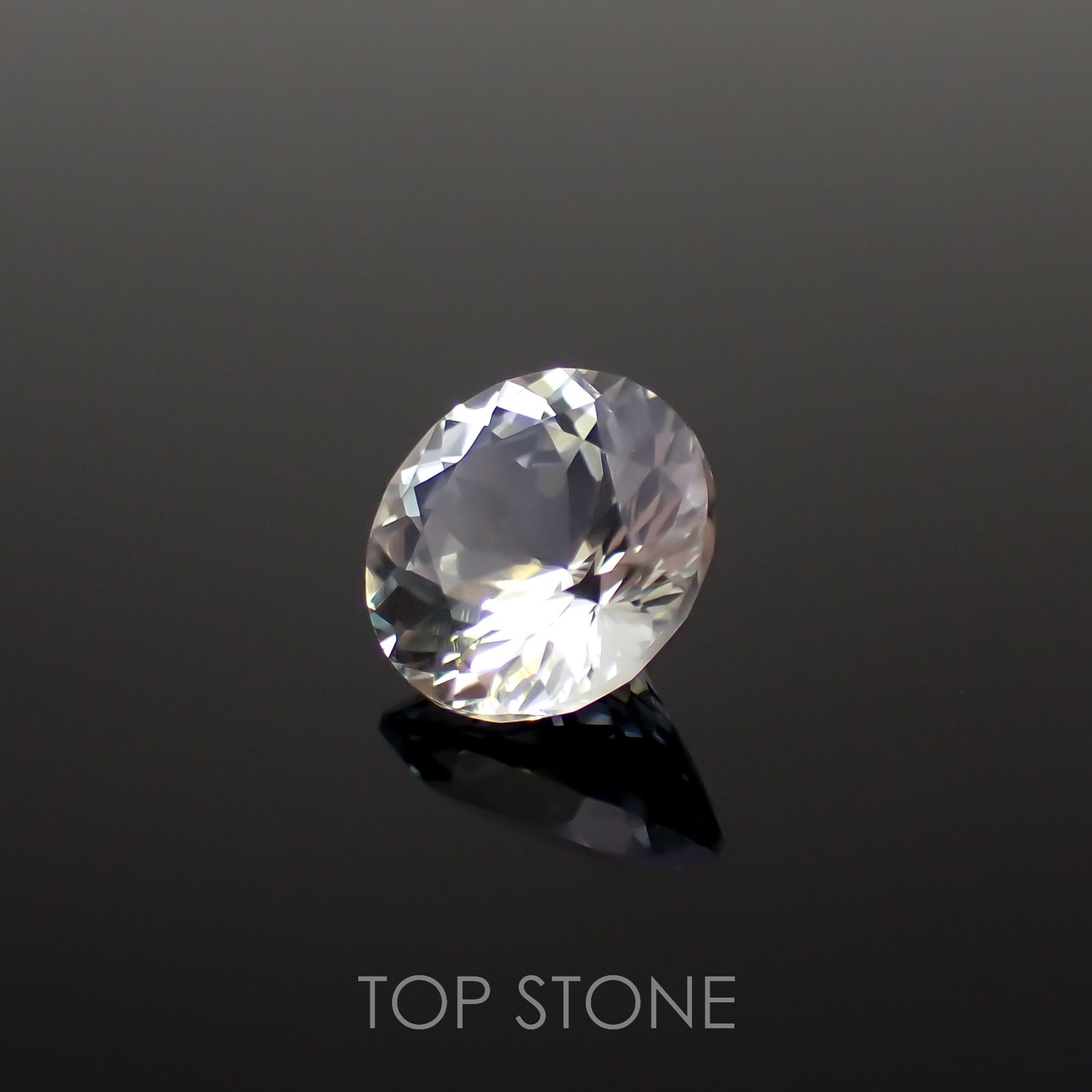 ブルートパーズ スリランカ産 3.81ct[221018563]9.8x9.7mm前後
