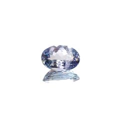 バイカラータンザナイト(宝石名タンザナイト/ゾイサイト)タンザニア産 1.04ct 識別済[230220620]7.8x5.4mm前後