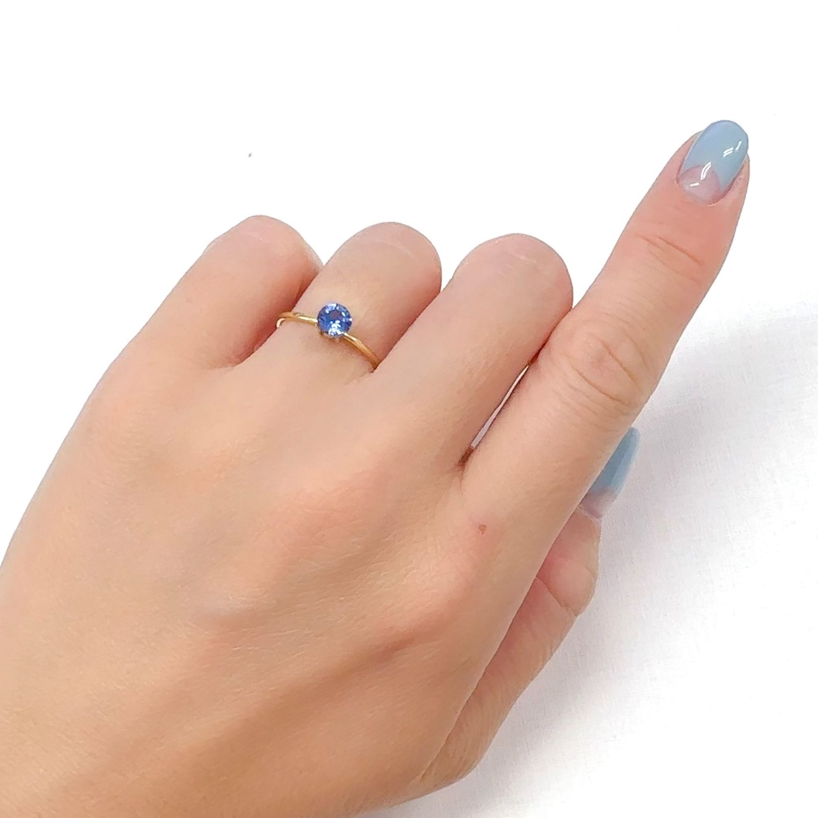 サファイア スリランカ産 0.54ct[240828679]5x5mm前後