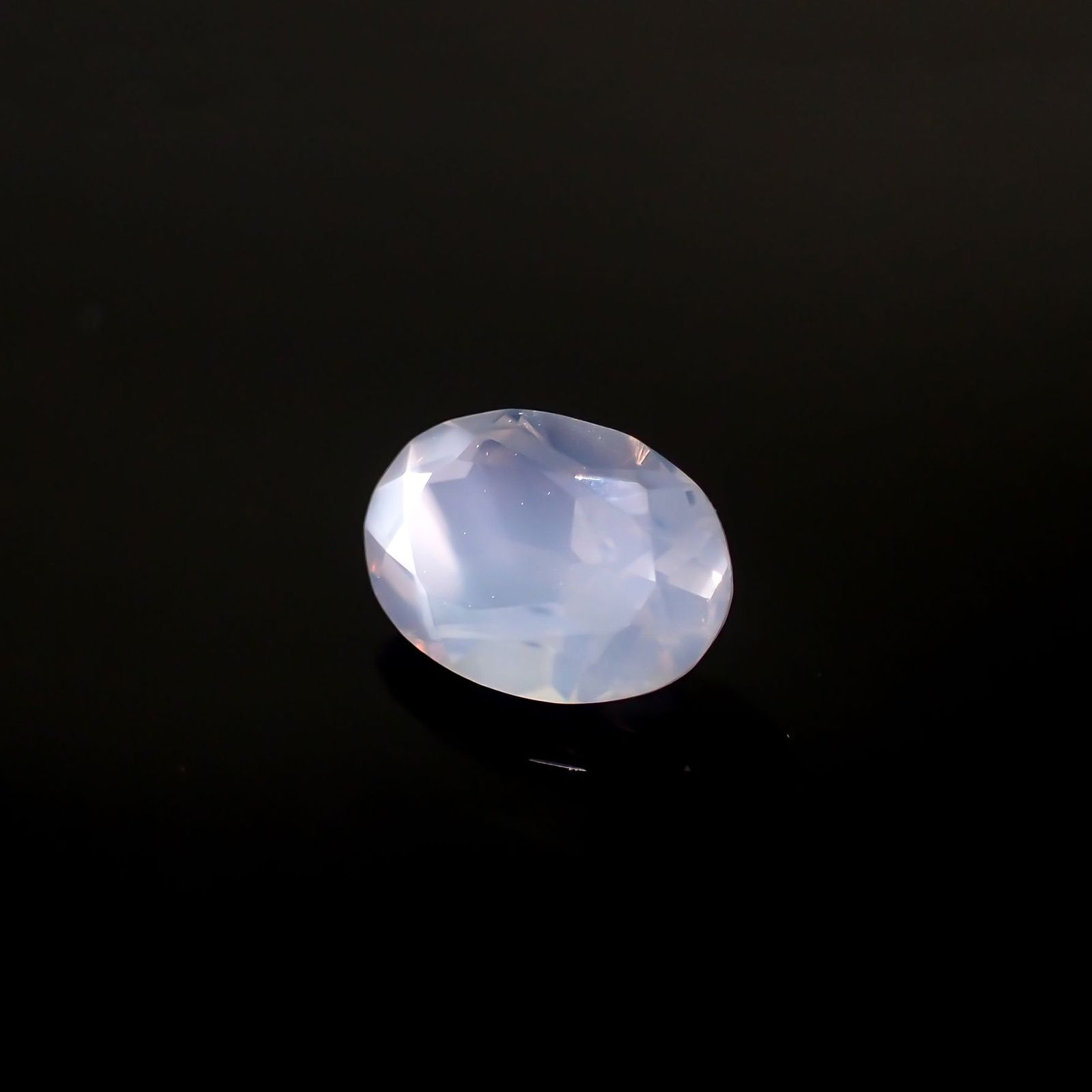 ムーンストーン(宝石名ムーンストーン)インド/スリランカ産 0.67ct 識別済[211113672]7.1x5mm前後