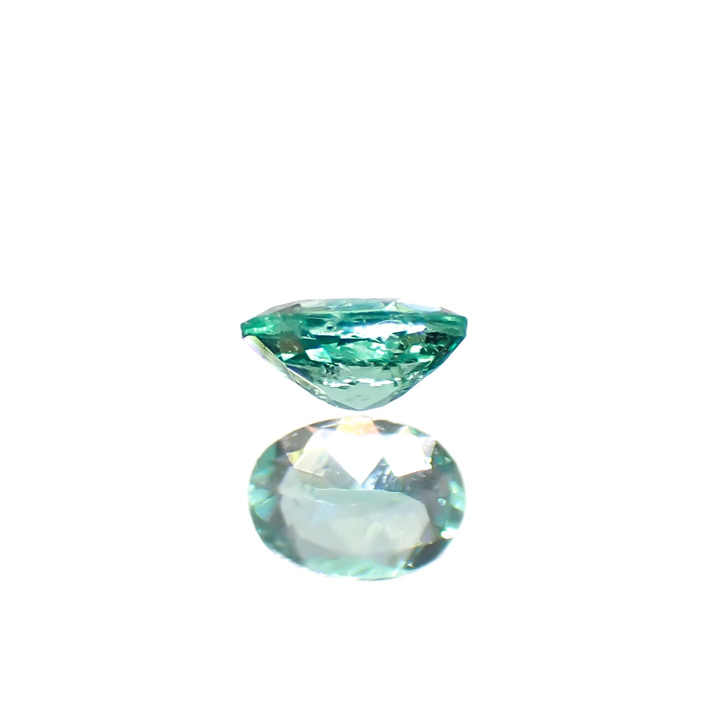 パライバトルマリン ブラジル・ムルング鉱山産 0.033ct[240928801]2.4x1.8mm前後