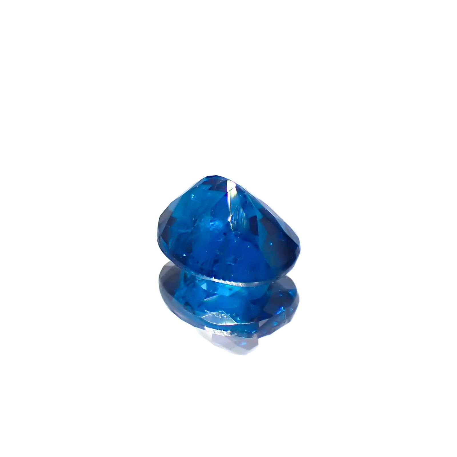 ディープブルーアパタイト マダガスカル産 1.39ct[240628162]7.5x6.1mm前後