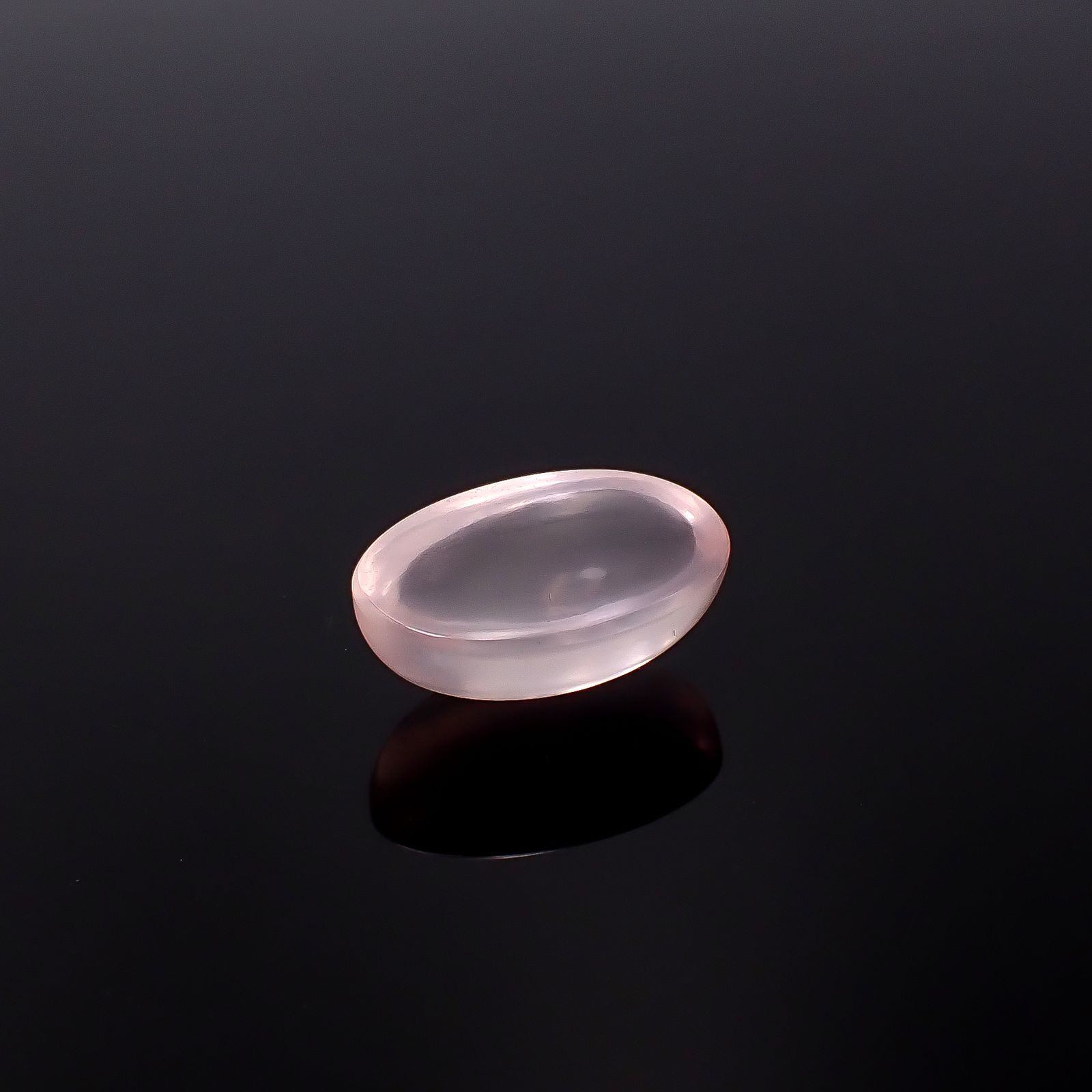 スターローズクォーツ マダガスカル産 9.75ct / 17.1x10.9mm前後 [250730817]