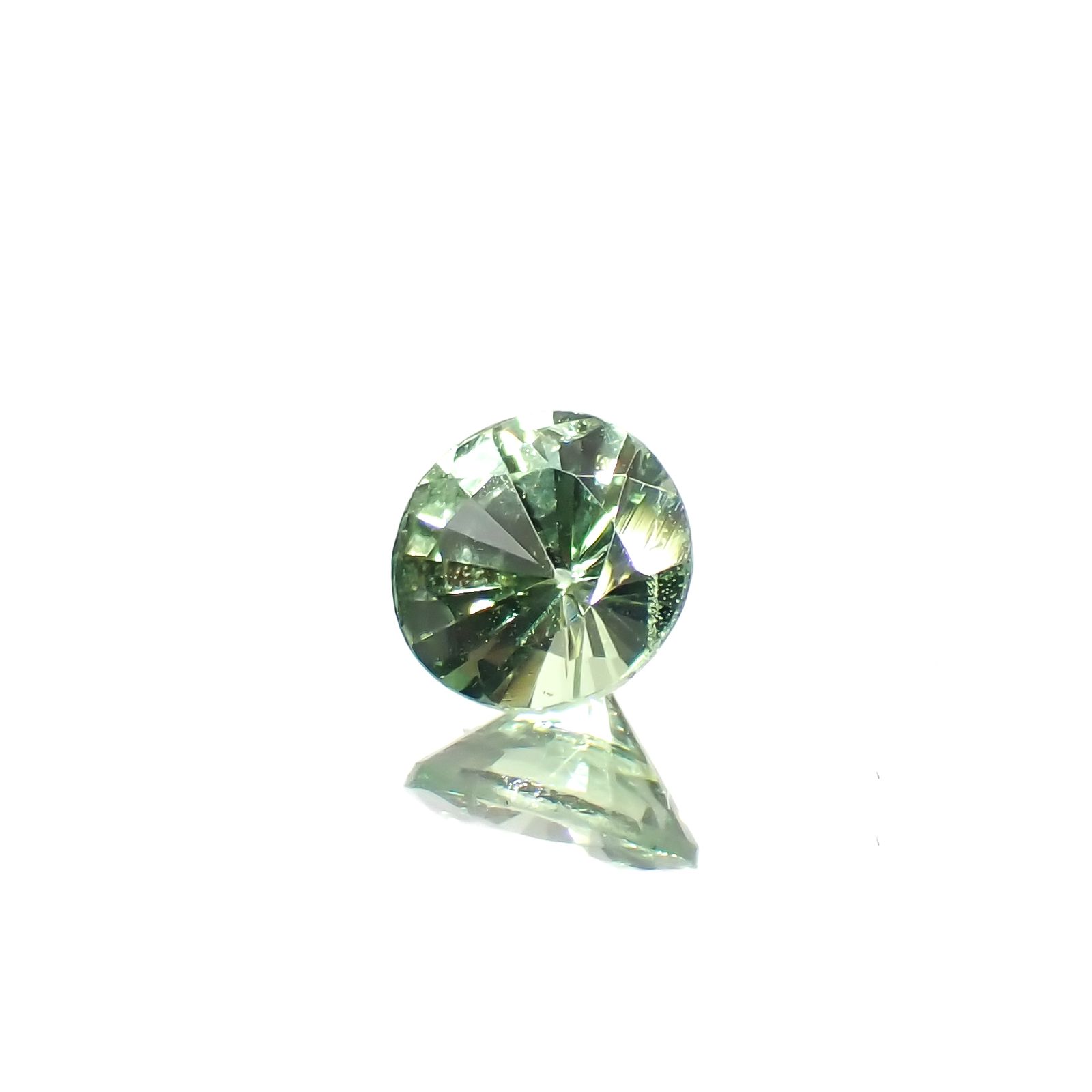 ミントガーネット(宝石名ガーネット)タンザニア産 0.25ct 識別済[230923496]4x4mm前後