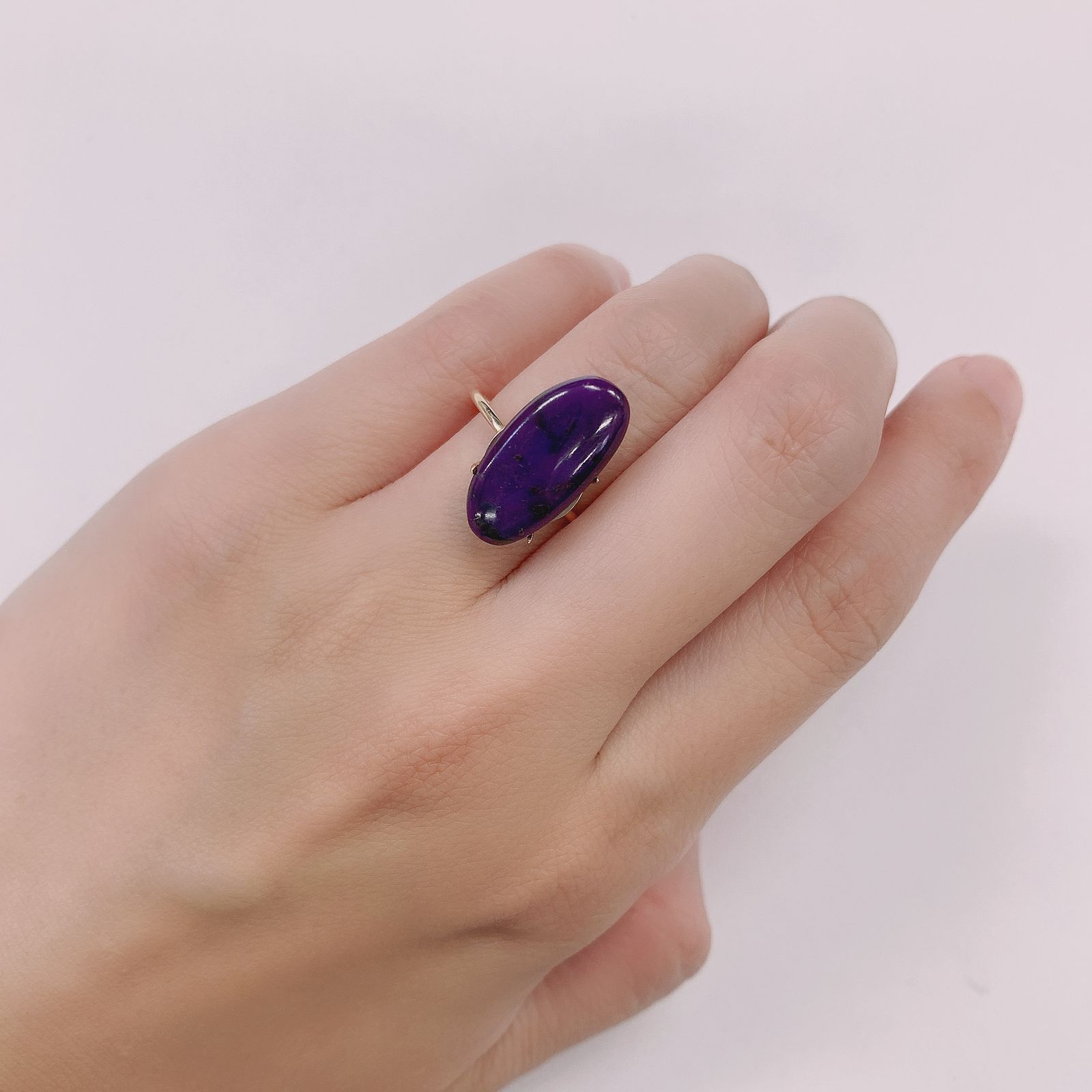 スギライト 南アフリカ産 4.85ct[210812870]18.6×9.2mm前後