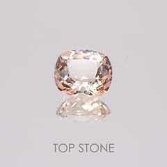 モルガナイト ナイジェリア産 ルース 1.04ct[21039109]6.9×6.2mm前後