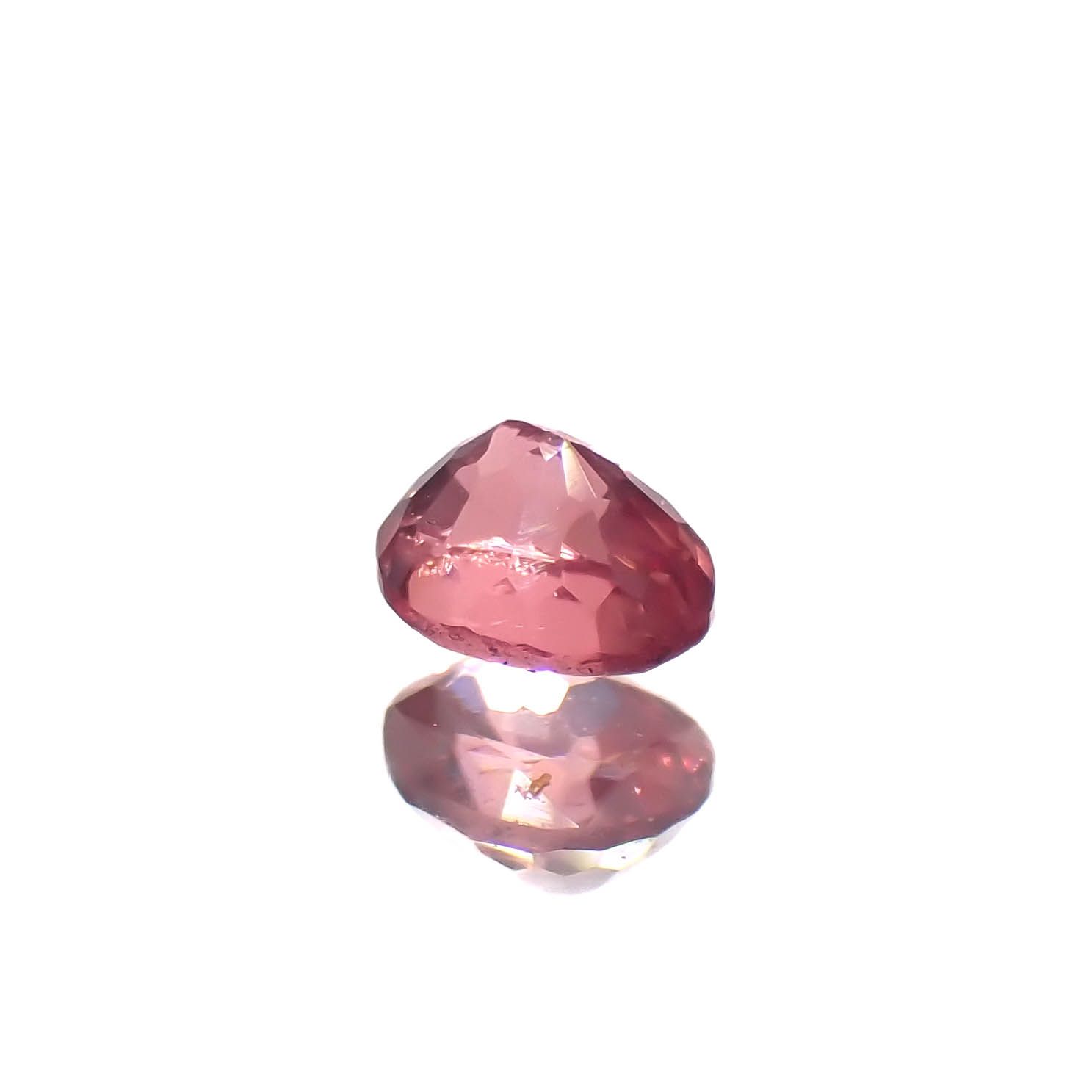 ピンクスピネル パパラチャカラー タンザニア産 0.14ct[230522132]3.3x2.6mm前後