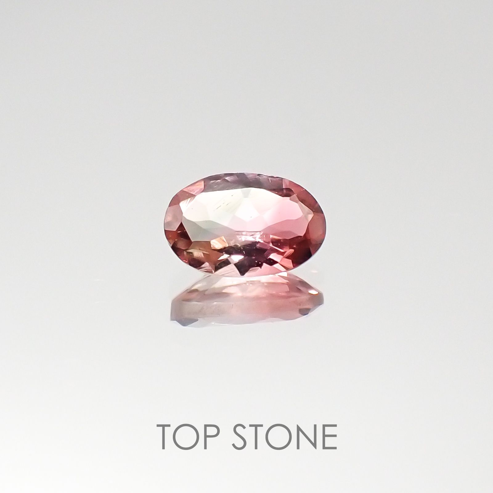 バイカラートルマリン ブラジル産 ルース 0.44ct[20095671]6.3×4mm前後