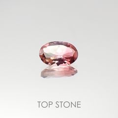 バイカラートルマリン ブラジル産 ルース 0.44ct[20095671]6.3×4mm前後